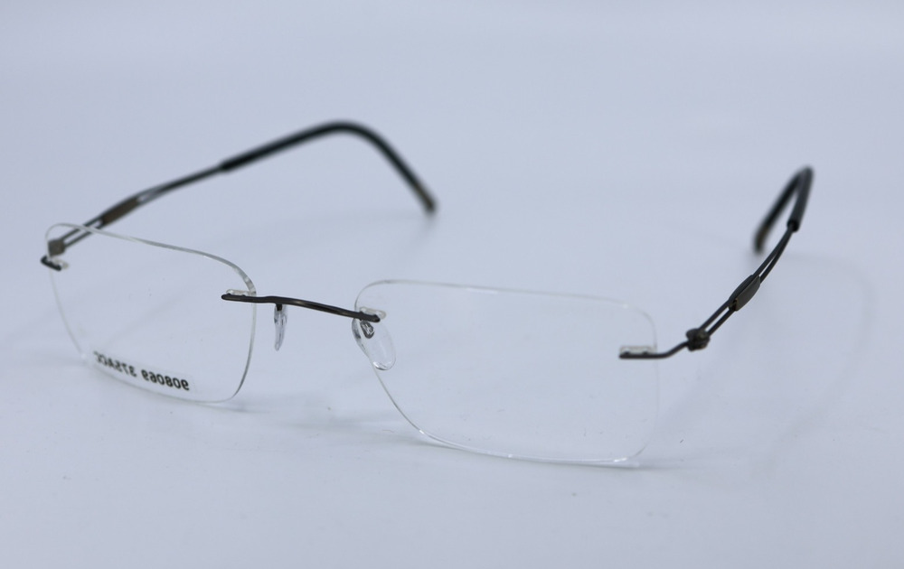 B0 SILHOUETTE 5222 60 6061 Titan Next Generation Grey Eyeglasses Frame 55-21-145
